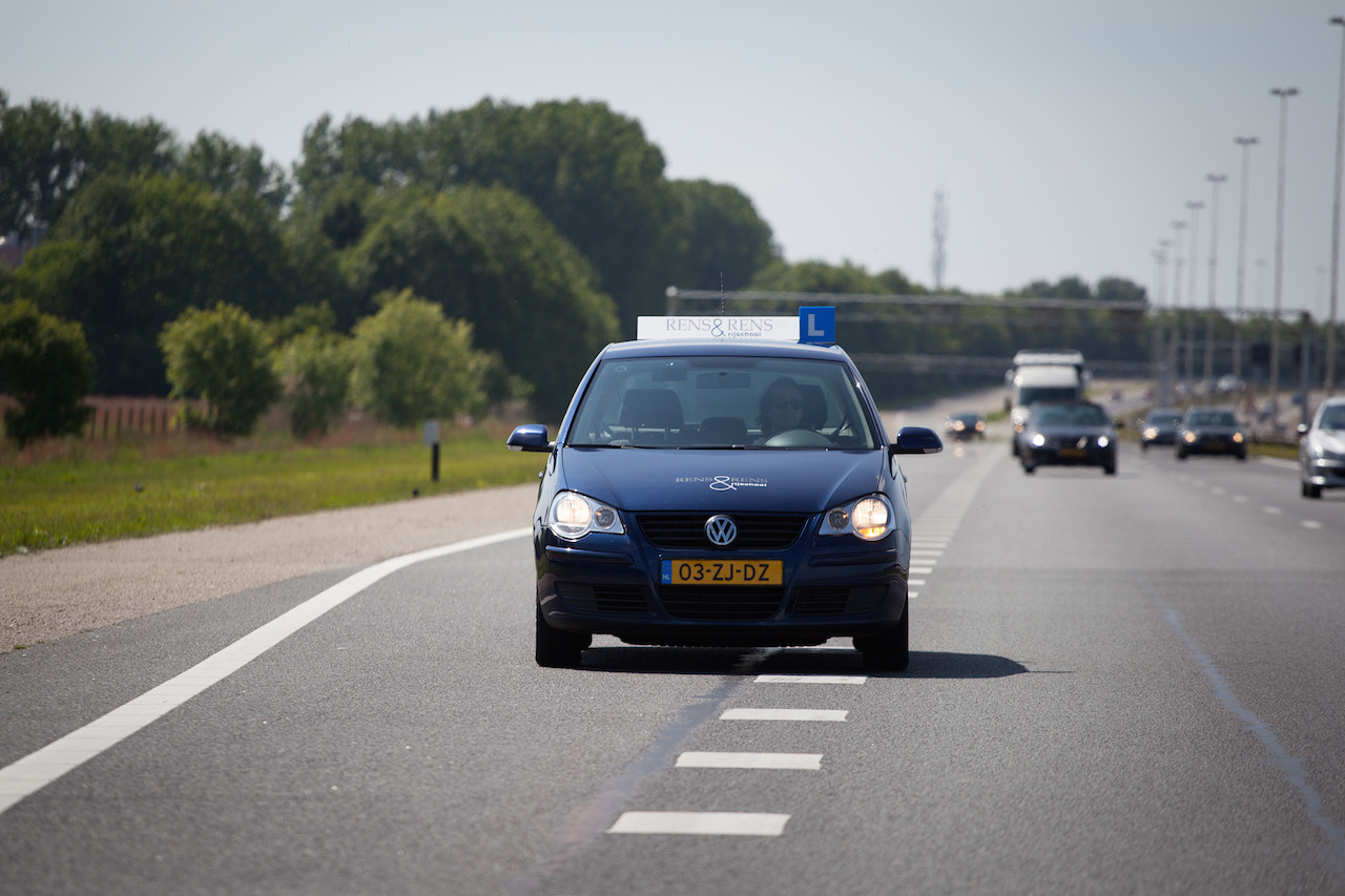 Invoegen op de snelweg